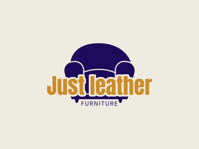 Just leather logo design