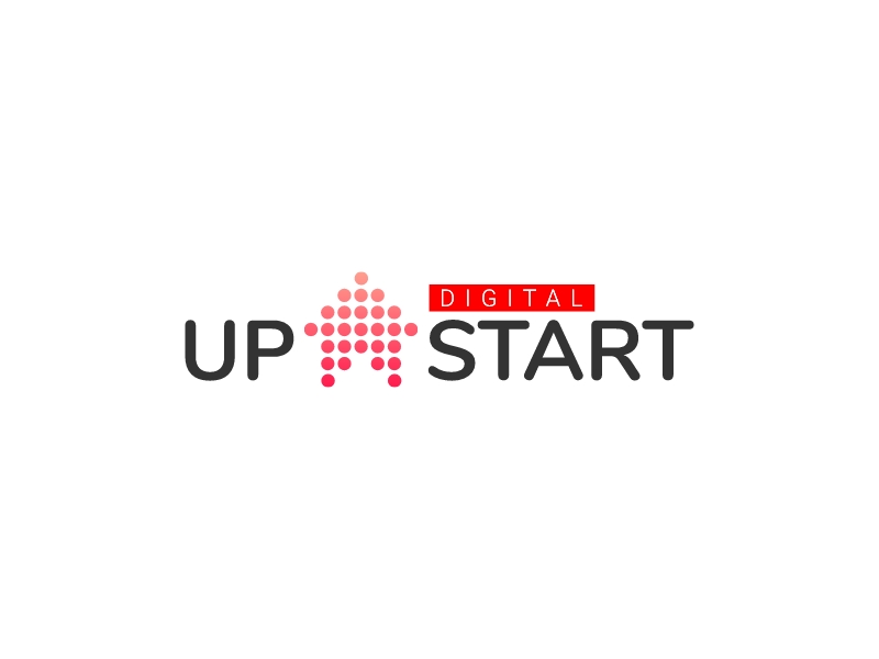 UP START logo design