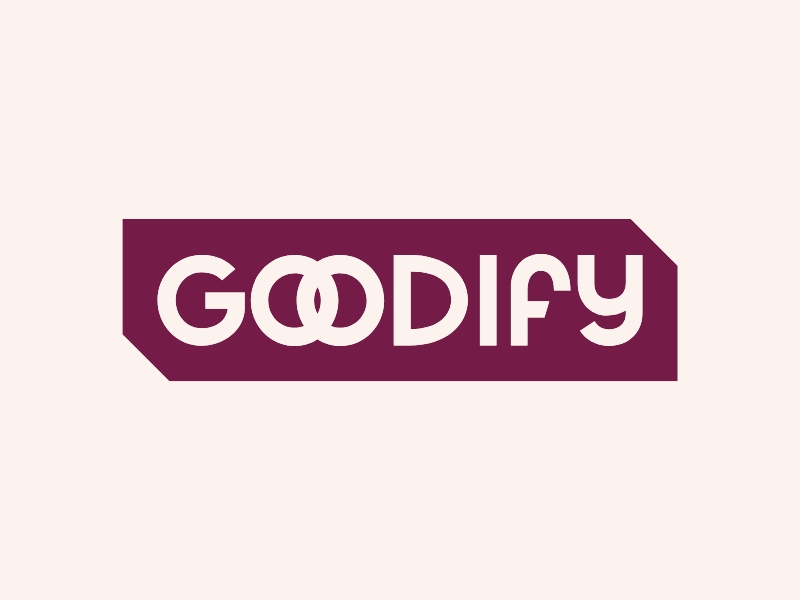 Goodify logo design