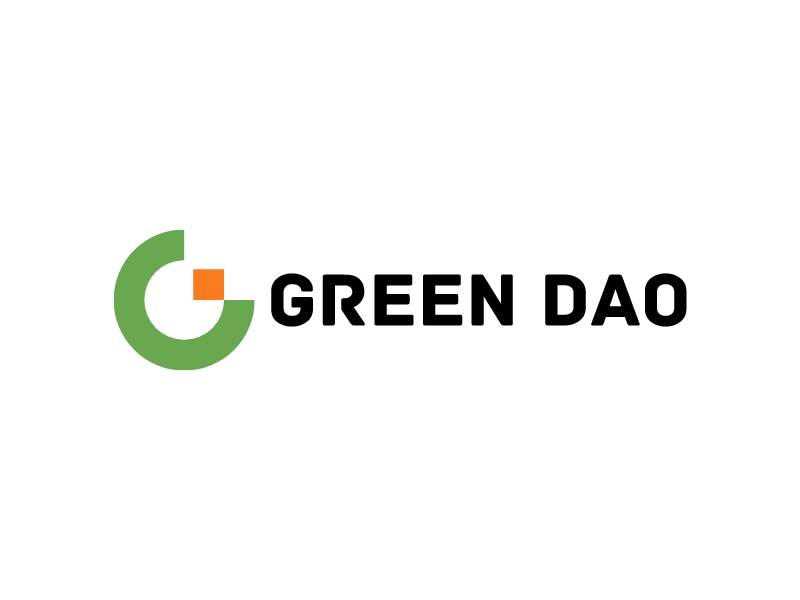 Green DAO logo design