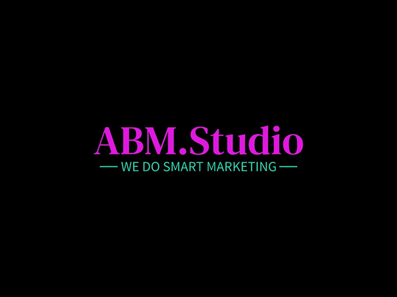 ABM.Studio logo design