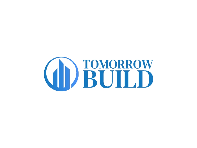 TOMORROW BUILD logo design