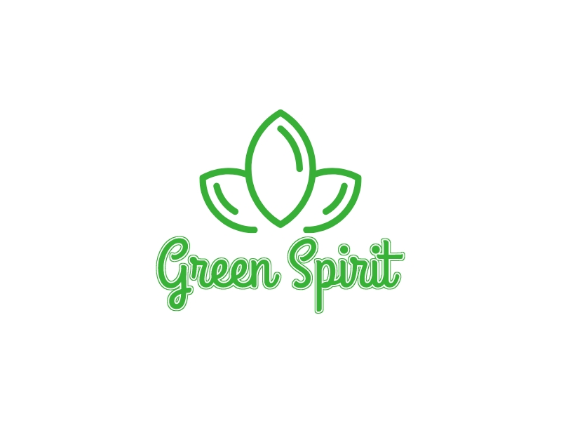 Green Spirit logo design