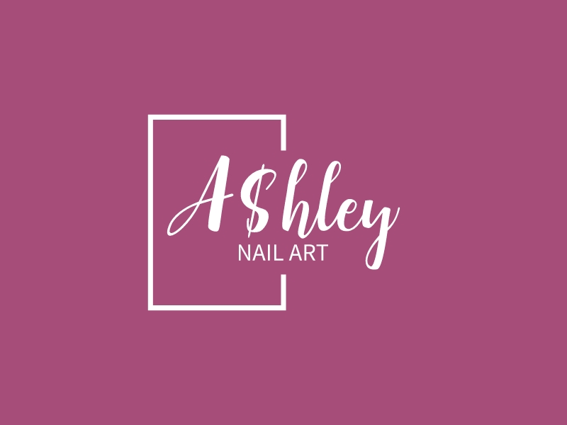 A$hley logo design