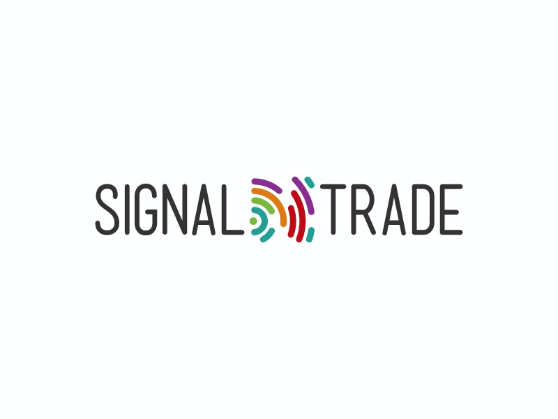 signal trade logo design