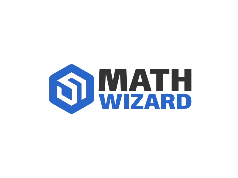 Math wizard logo design