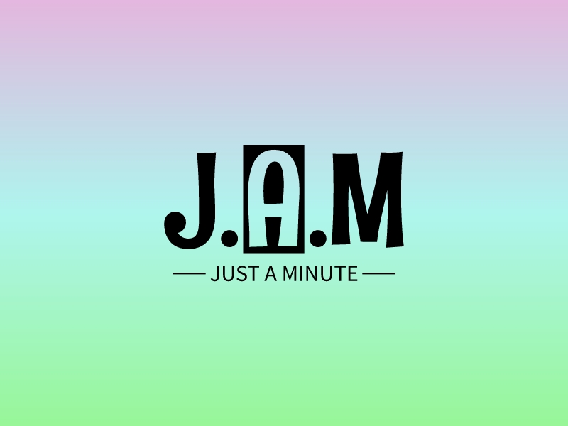 J.A.M logo design