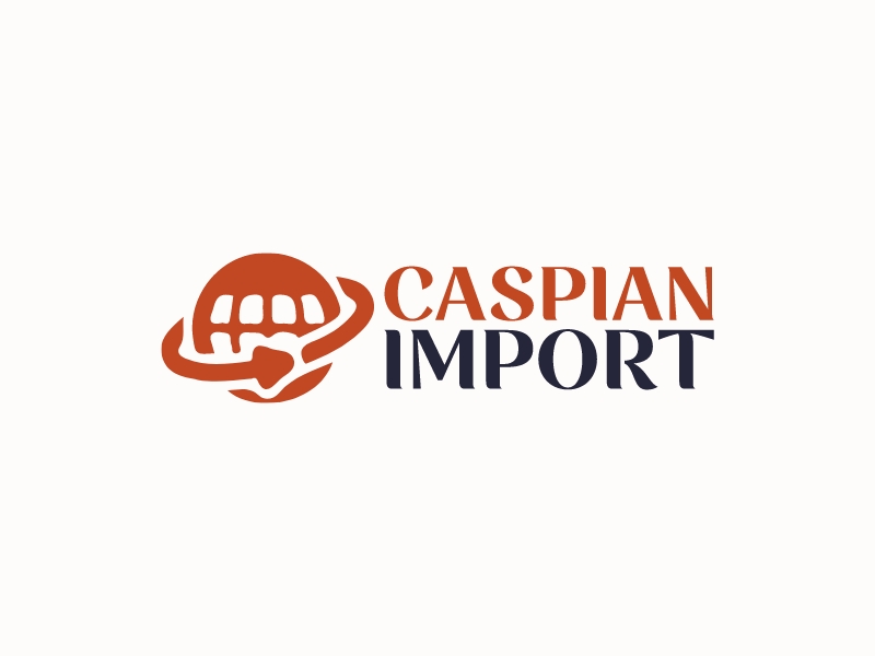 Caspian Import logo design