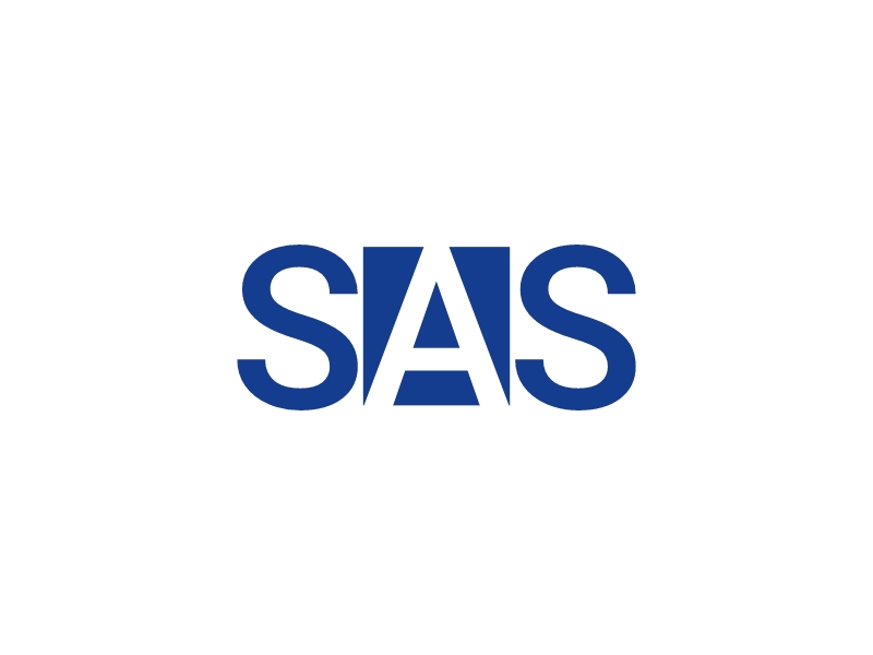SAS logo design