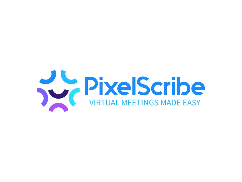 PixelScribe logo design