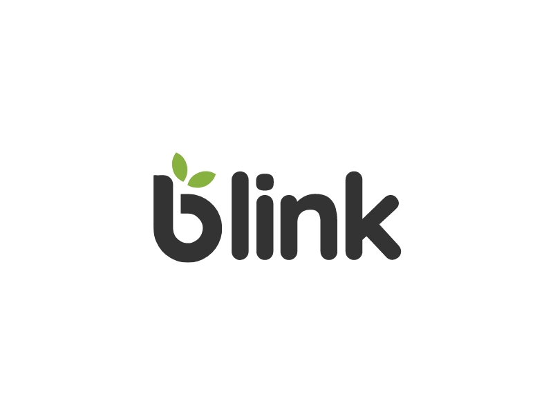 Blink logo design