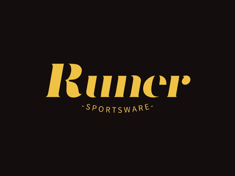 Runer logo design