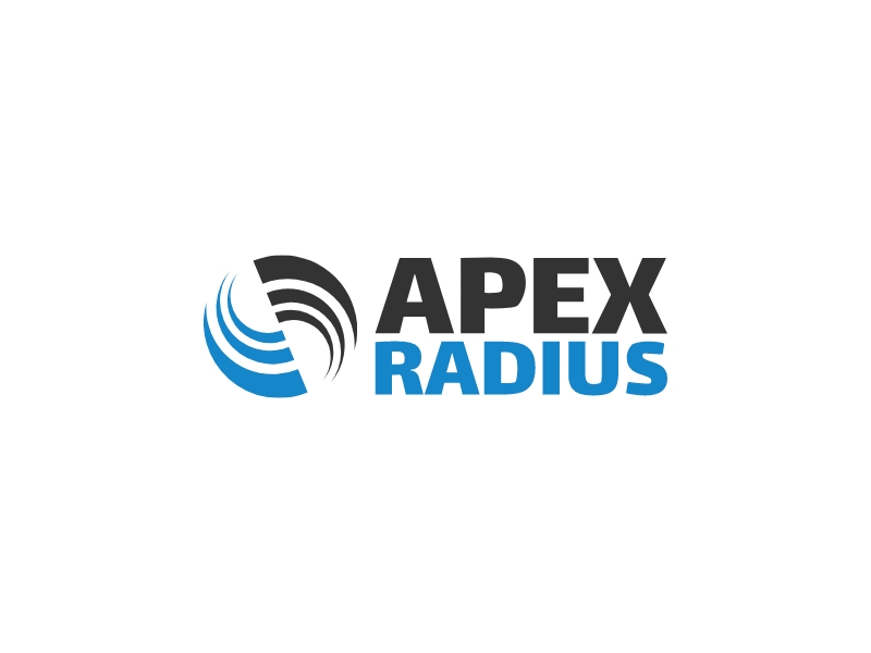 Apex Radius logo design