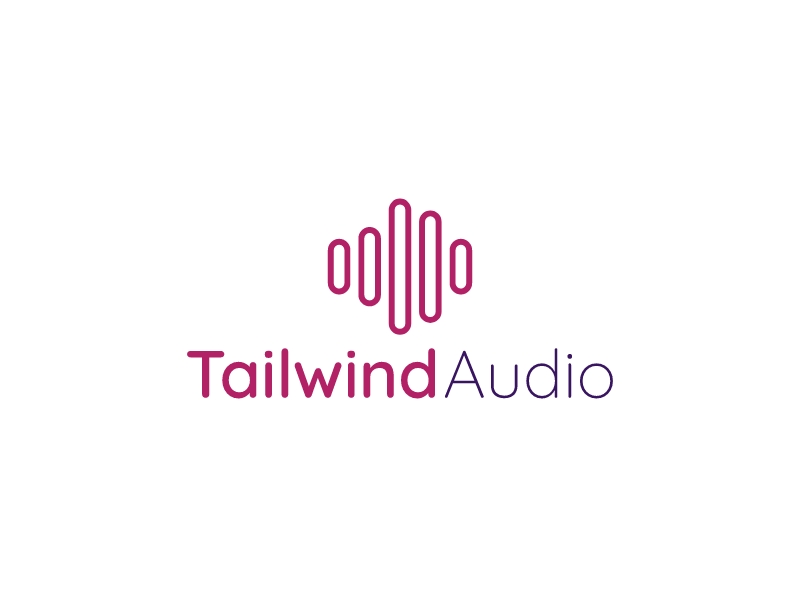 Tailwind Audio logo design