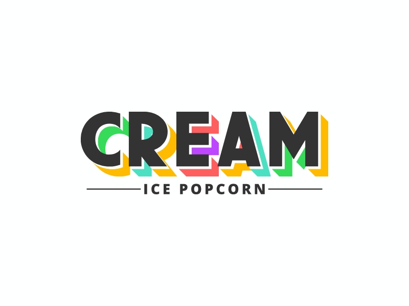 cream - ice popcorn