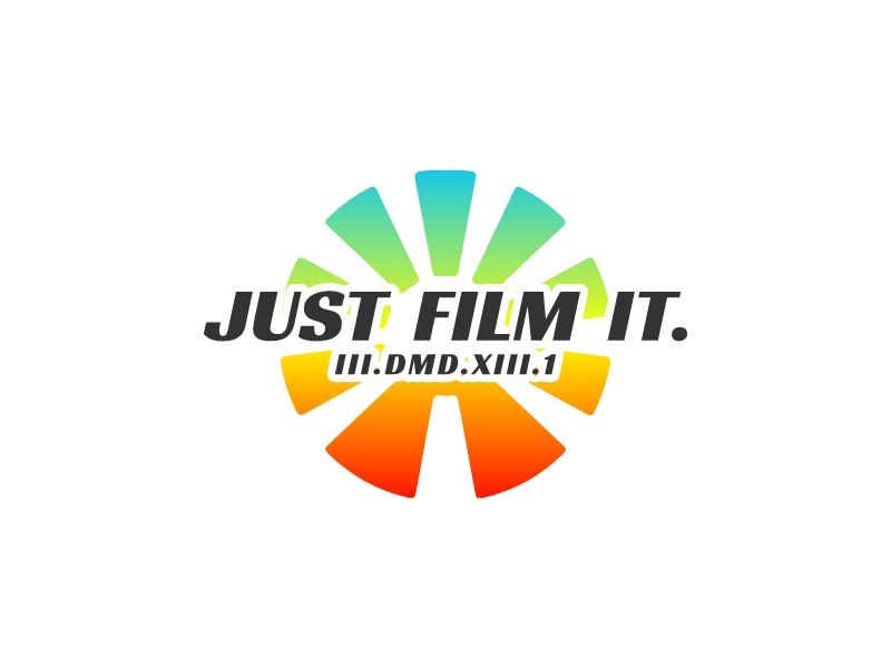 JUST  FILM  IT. logo design