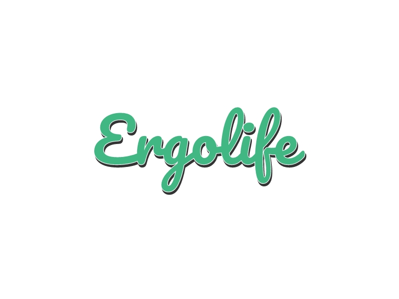 Ergolife logo design