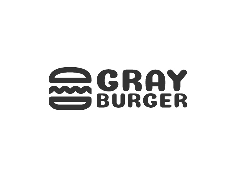 Gray Burger logo design