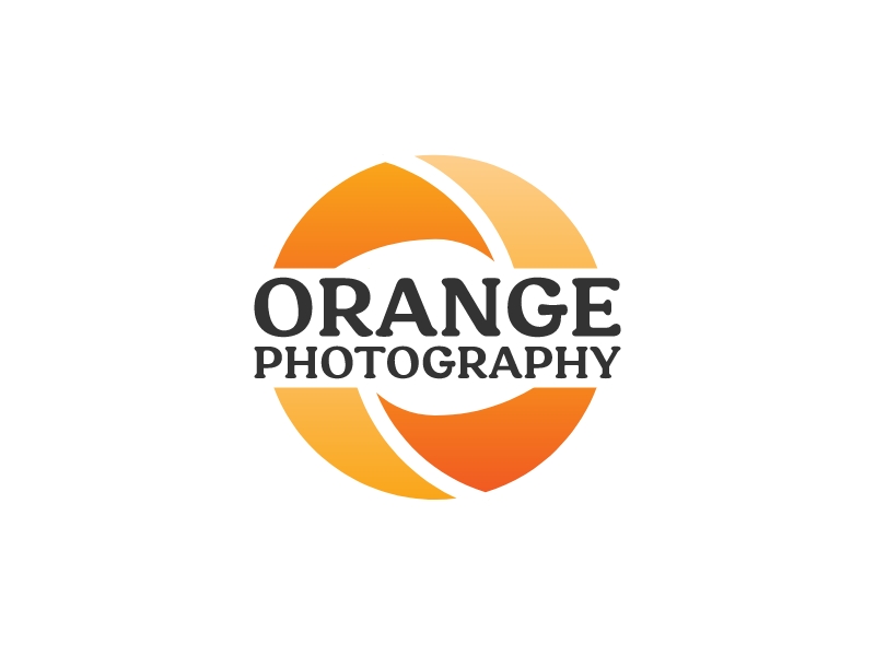 Orange Photography Logo Maker - Design Orange Photography logos online