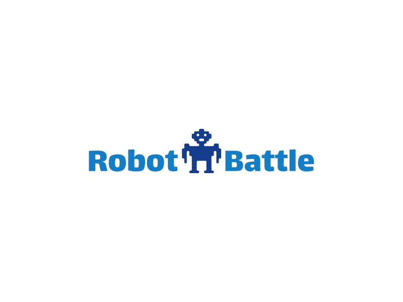 Robot Battle logo design