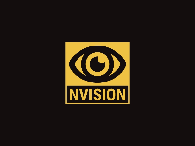 NVISION logo design