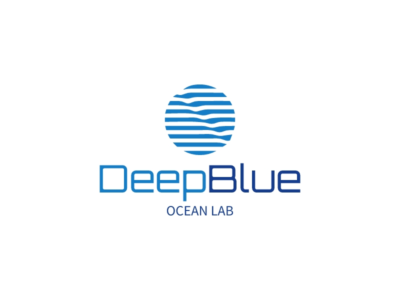 Deep Blue logo design