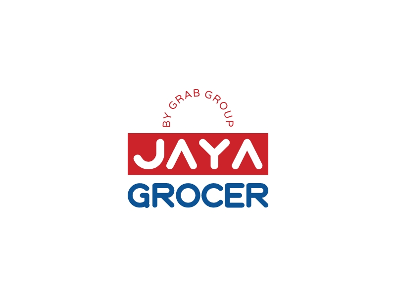 Jaya Grocer logo design - LogoAi.com