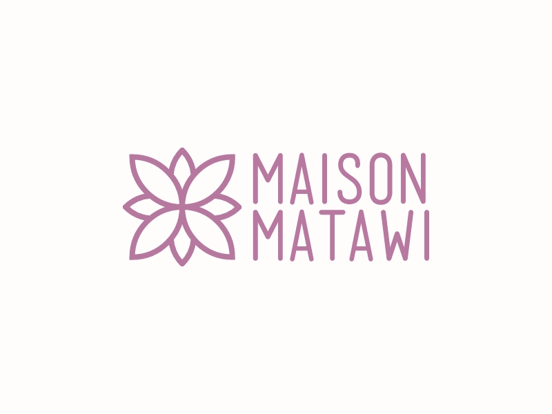 Maison Matawi logo design