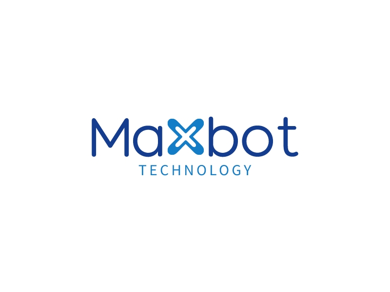 Maxbot logo design