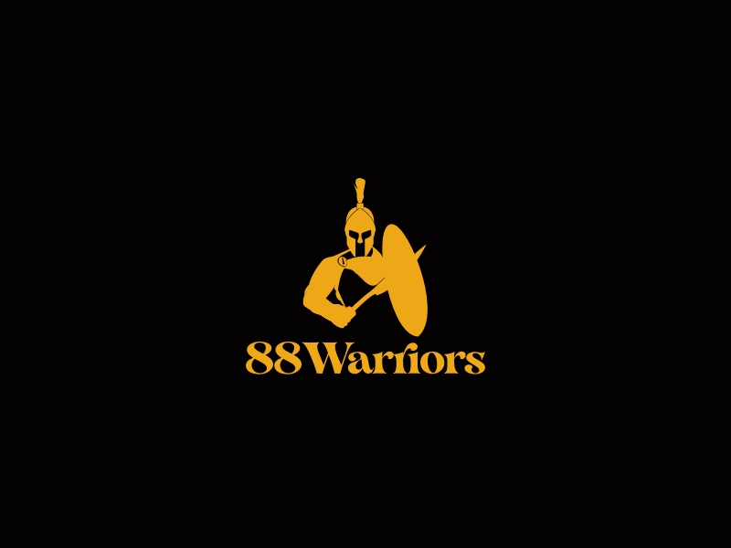 88Warriors logo design