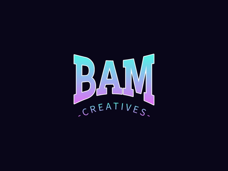 BAM logo design