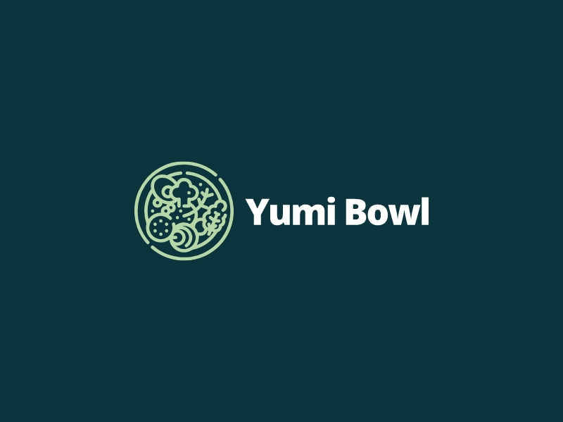 Yumi Bowl logo design