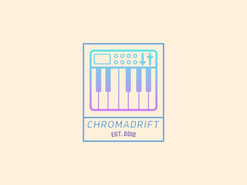 Chromadrift logo design