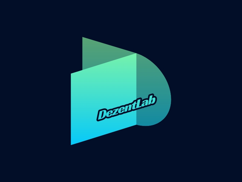 DezentLab logo design