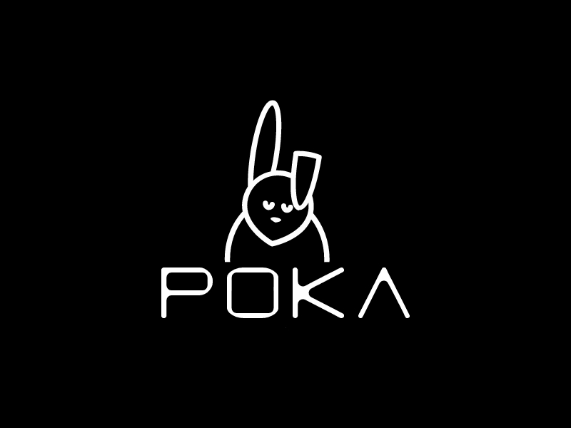 POKA logo design