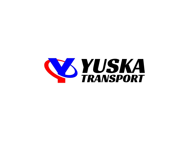 yuska transport logo design