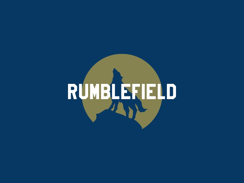 rumblefield logo design