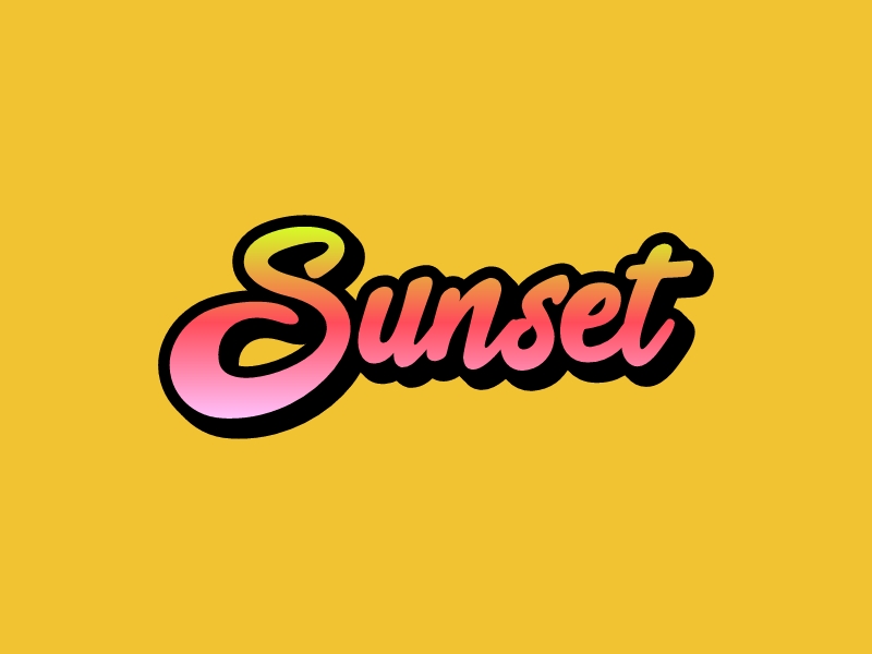 Sunset Logo Maker - Design Sunset logos online