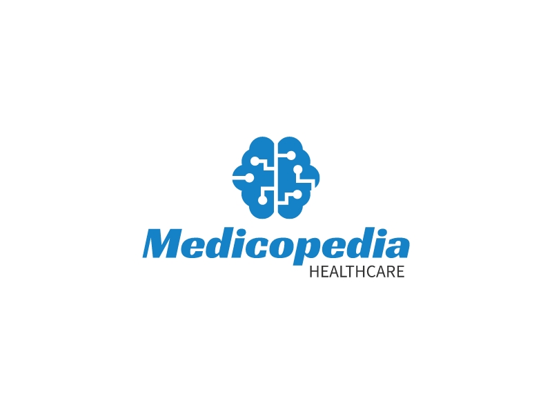 Medicopedia logo design