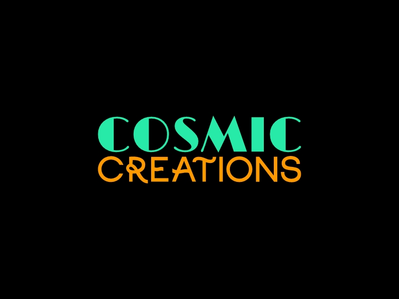 Cosmic Creations logo design