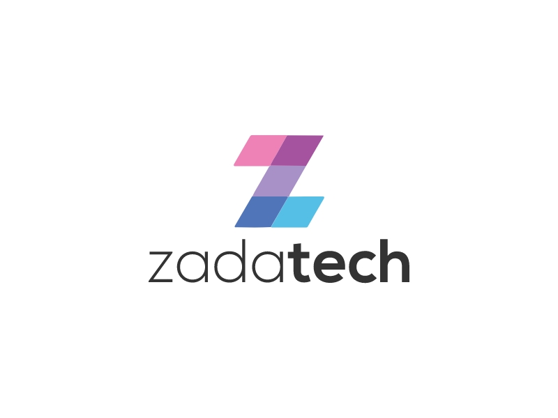 zada tech logo design