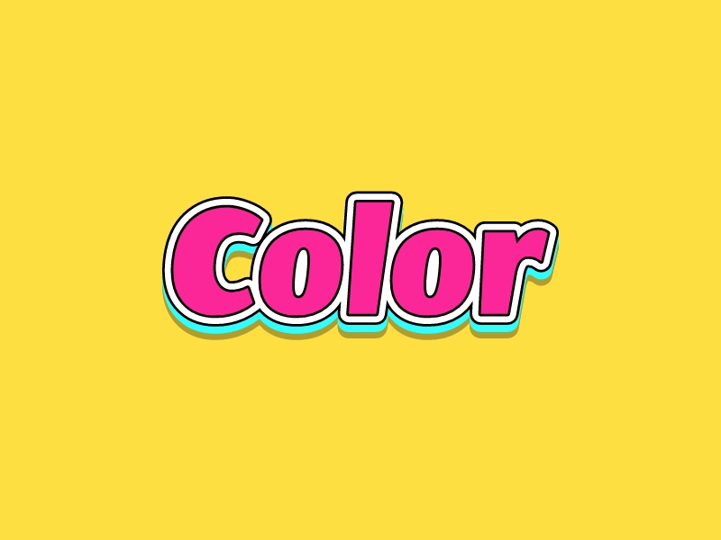 Color logo design