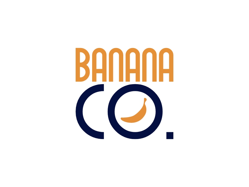 Banana Co. logo design