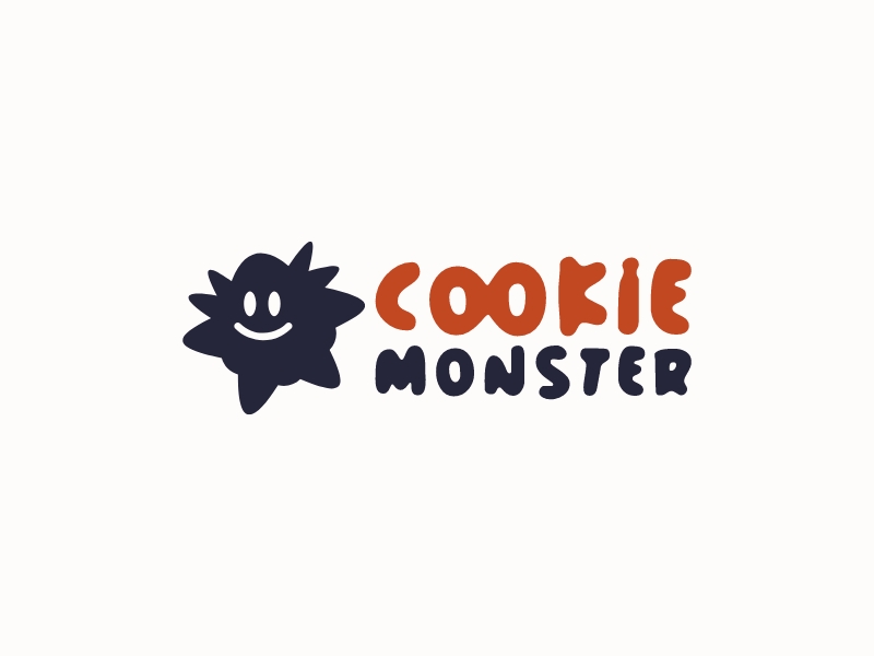 COOKIE MONSTER logo design