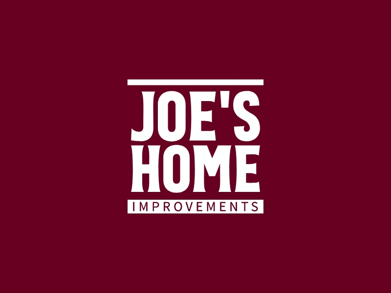 Joe's Home logo design