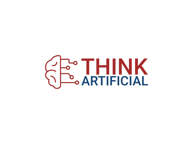 Think Artificial logo design