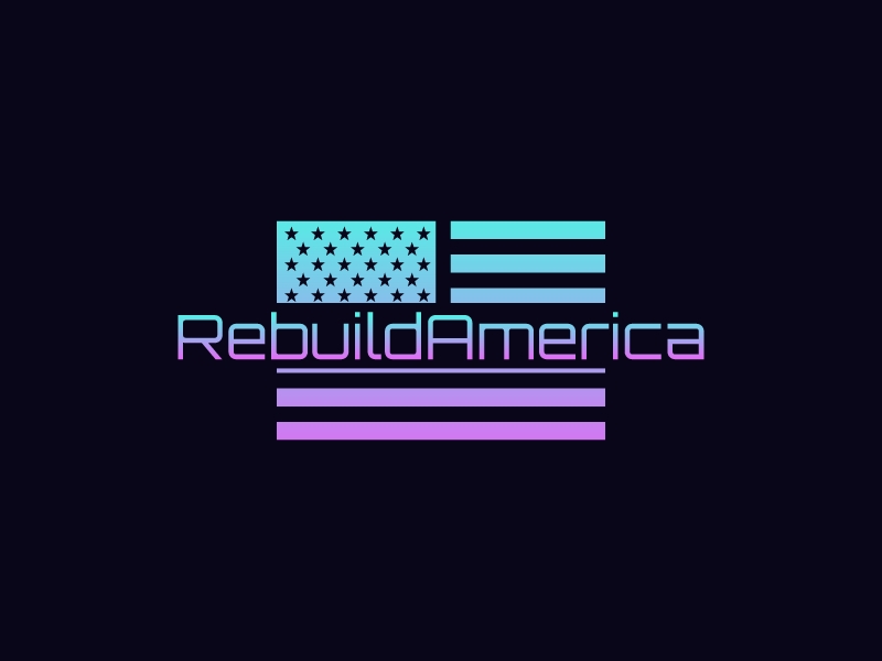 RebuildAmerica logo design