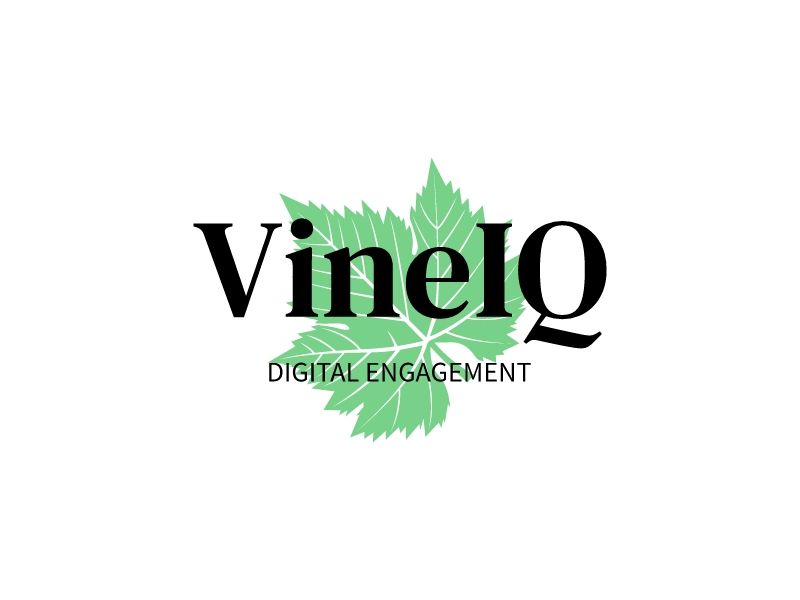 VineIQ logo design