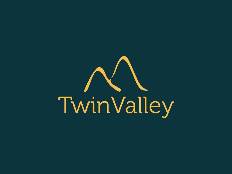 Twin Valley logo design