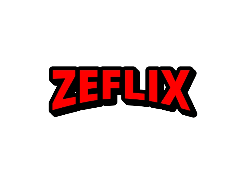 ZEFLIX logo design